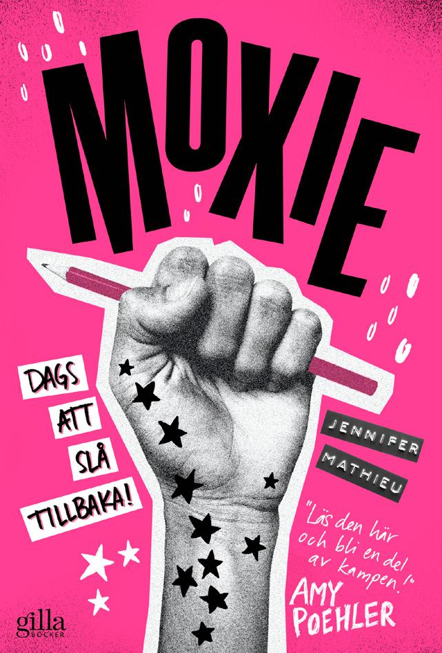 Inspirerad av sin mammas tid som Riot Grrrl på nittiotalet, och fanzinen som Vivian hittar från den tiden, gör hon det första numret av MOXIE ett fanzine som uppmanar till feministisk aktion.