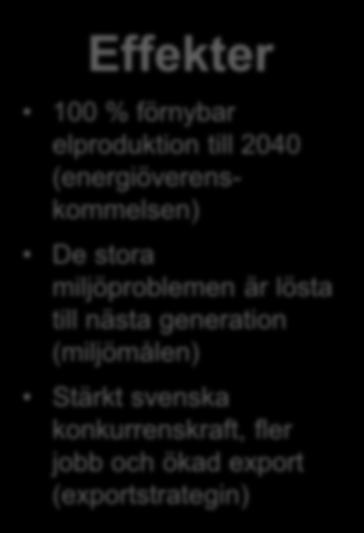 Sverige har en framträdande roll i forskning och innovation inom strategins prioriterade forskningsområden.