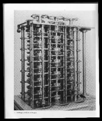 Babbages differensmaskin (del) Differensmaskinen implementerar en algoritm