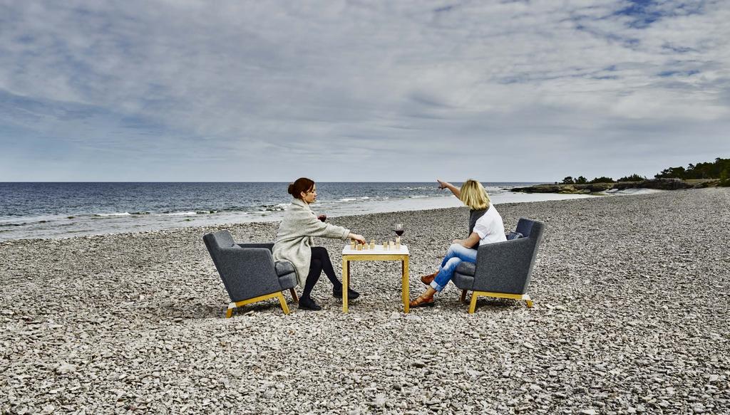 En G.A.D-möbel tar tid att tillverka Möblerna tillverkar vi till största delen i vårt eget snickeri i Hemse på Gotland.
