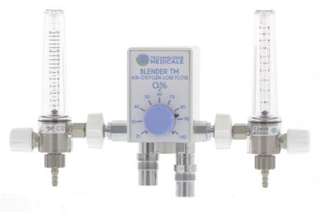 ANDNINGS- UTRUSTNING Mixer TM Mixer TM används för att förse patienten med en mix av oxygen och andningsluft. Koncentrationen av oxygen valbar mellan 21-100 %.