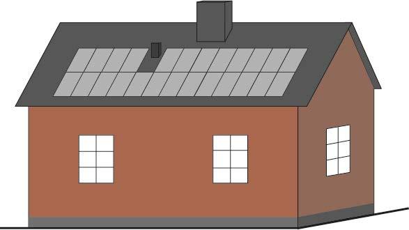 VID TAKMONTAGE Tillåtna undantag: Undantag för ventilationshuv eller