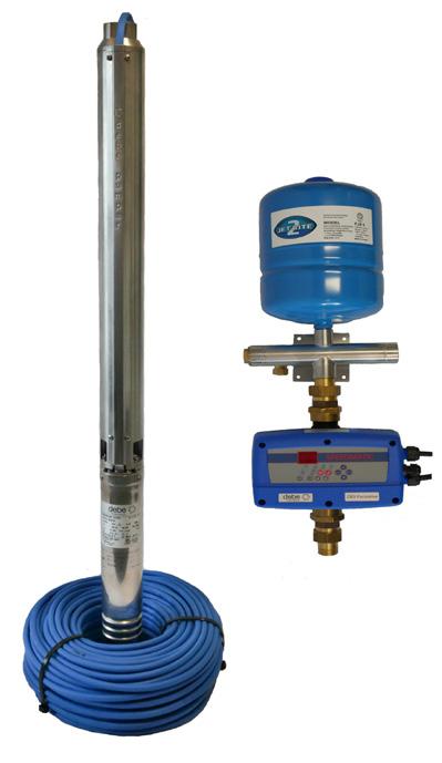 DB3 PUMPDRIVE KONSTANTTRYCK Uppgradera DB3 till konstant tryck! Enkel installation, Plug and play 1-fas 230V. Specialutvecklad DB3 pump, en pump till alla brunnar.