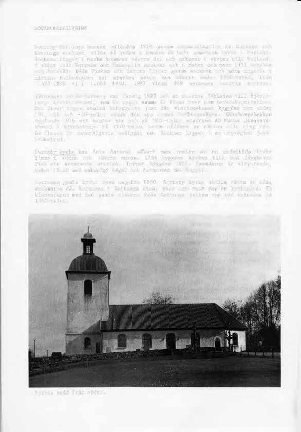 158 S0CKENBESKRIVNING Surteby-Kattunga socken bildades 1926 genom sammanslagning av Surteby och Kattunga socknar, vilka då redan i hundra år haft gemensam kyrka i Surteby.