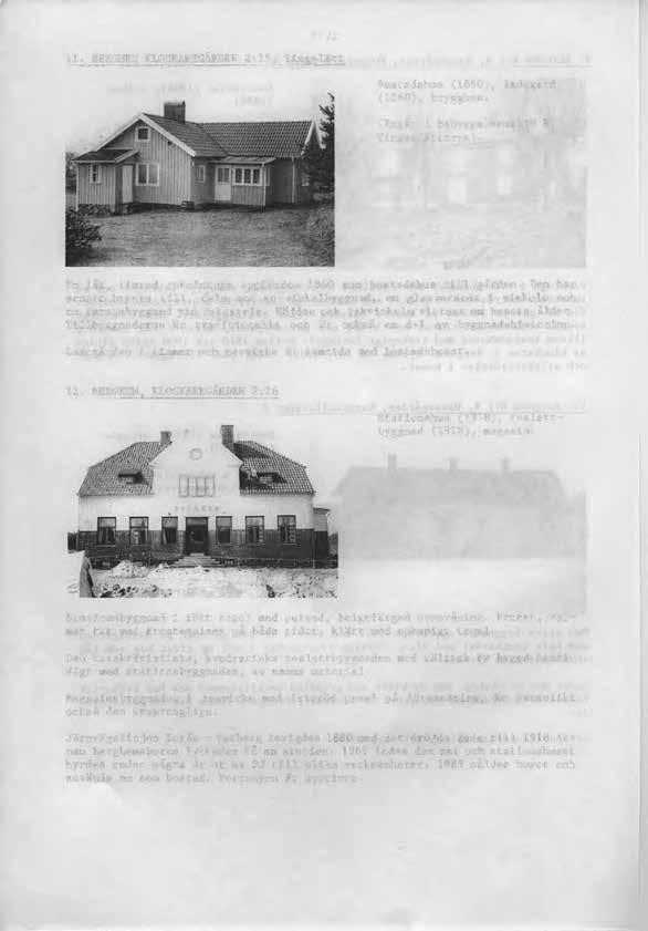 72 11. BERGHEM KLOCKAREGÅRDEN 2:15, Tingslätt Bostadshus (1860), ladugård (1860), brygghus. (Inglr i bebyggelsemiljö B, Tingsslätterna).