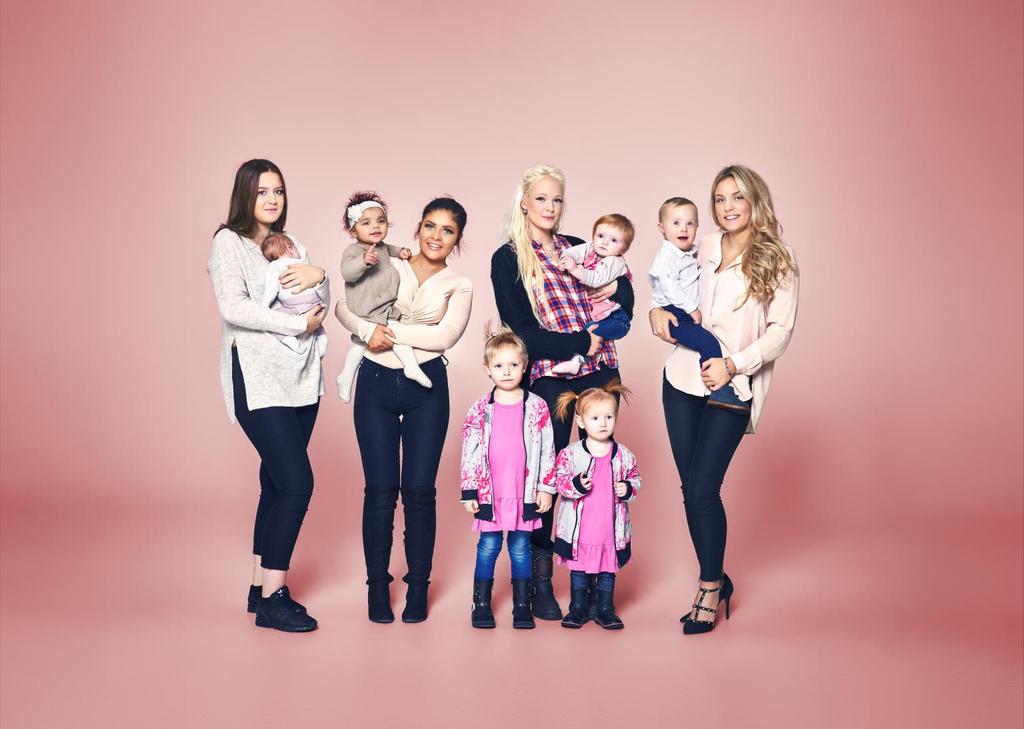 UNGA MAMMOR Tittarna förälskade sig snabbt i Julia Bergman med sonen Milan och de andra familjerna i Viafrees originalserie Unga