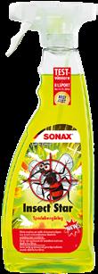SONAX InsectStar löser upp intorkade insektsrester och förenklar biltvätt. 750 ml: Art.nr.