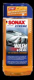 SCHAMPONERING SONAX XTREME WASH & SEAL Grundlig rengöring och effektiv lackförsegling av