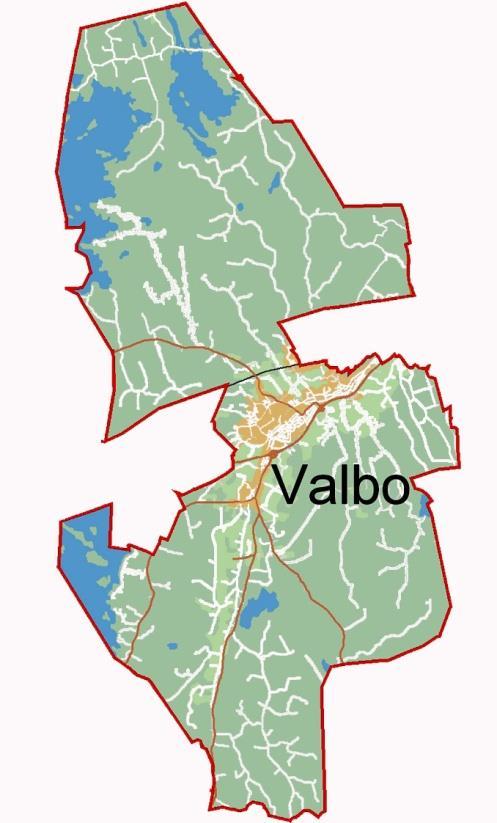Fakta om Uppdaterad 2018-05-25 Valbo Karta Allmänt om området Valbo omfattade tidigare ett mycket stort område runt Gävle stad och här ingick bl a Fleräng (Älvkarleby kommun) samt Furuvik, Bomhus,