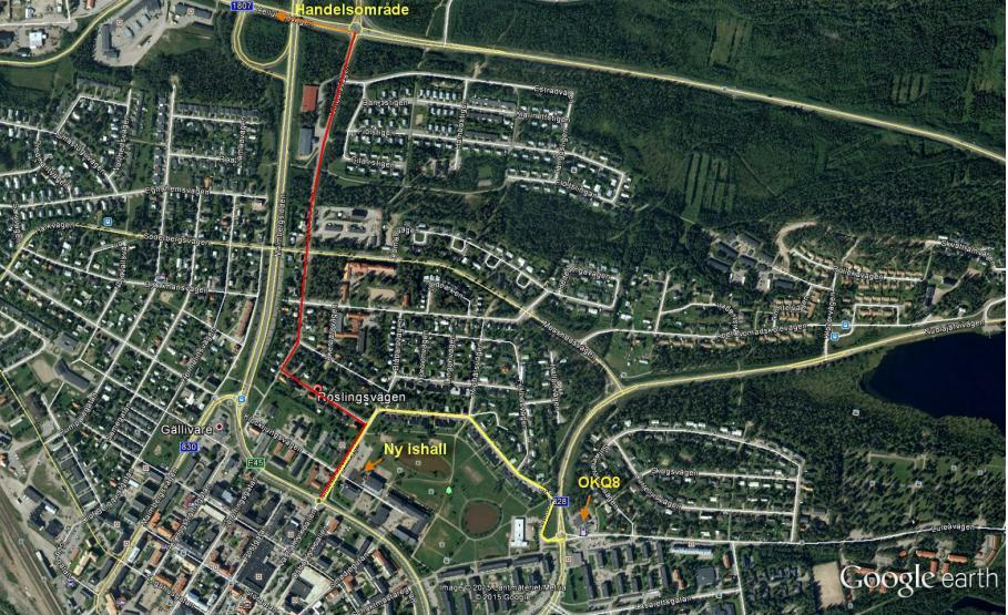 Uppdragsnr: 10204776 2 (12) Bakgrund och förutsättningar Denna utredning avser en trafikanalys av området kring Sjöparken och Roslingsvägen mm.