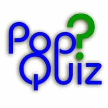 Popquiz Onsdag 21 November Tid: kl. 18.00-20.