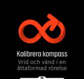 Genvägarna ger dig snabb tillgång till navigeringsåtgärder som att kontrollera dina aktuella koordinater eller välja en rutt för navigering.
