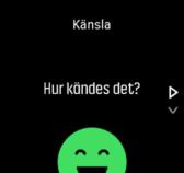 Mycket bra Utmärkt Det är upp till dig (eller din tränare) att bestämma vad dessa fem känslor betyder. Det viktiga är att du använder dem konsekvent.