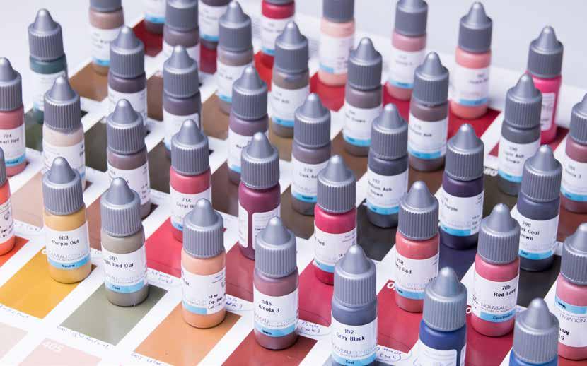 Färglära & Pigment remover Fokus klass Färglära Du lär dig allt om bakgrunden av pigment och färger.