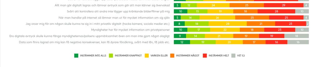 kring internet och ens digitala avtryck.