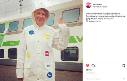 Sociala medier Facebook, Twitter och Instagram är goda verktyg för snabb kommunikation.