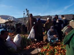 Onsdag Imlil souk Sidi Mohktar - Essaouira (241 km, 4,5 tim) Vi återvänder norrut,