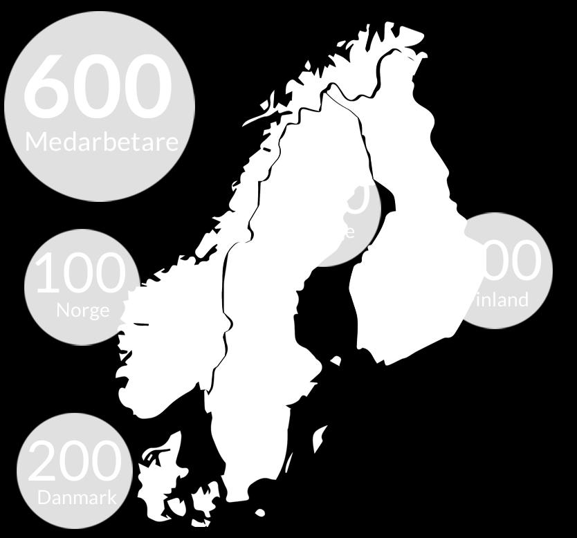 Standardiserade produkter Våra standardiserade produkter är kostnadseffektiva för våra kunder då de kan tillgodogöra sig utveckling och uppgradering som görs för hela branschen.