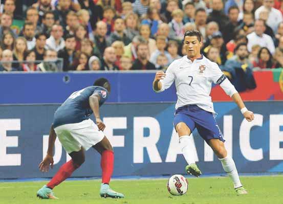 www.sport.sk FUTBAL 11 Portugalsko má dnes šancu na reparát, keďže v prvom stretnutí v skupine prehralo doma s Albánskom.