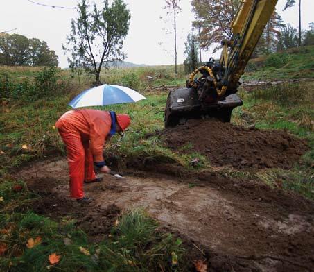 Ovan Ljungs kile 9 M etod Utredningen inleddes med en inventering, i vilken framför allt skogsmarkerna genomsöktes.