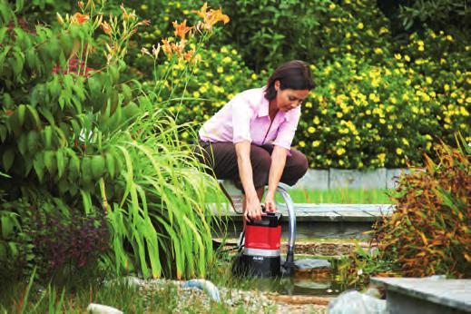 I Vill du svalka dig under trädgårdsduschen? I Vill du transportera rent vatten långa sträckor med högt tryck?