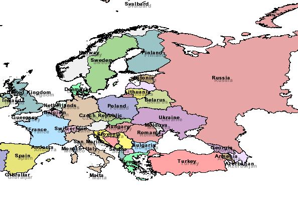 Skalintervall Bestäm vilka objekt som ska synas i ett visst skalintervall - Ger kartan bättre visuell balans - Kartan