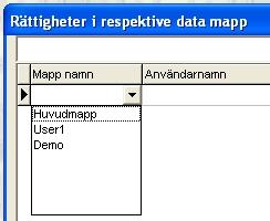 För att jobba med rättigheter klickar du på ikonen Rättigheter eller menyn Verktyg / Systemadministratör / Rättigheter.