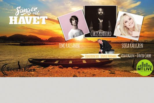 Hjelt, Mikael Torving, Tobias Persson, Ann Westin, Anna Blomberg 31 Juli Haaks 25 år - En jubileumsshow