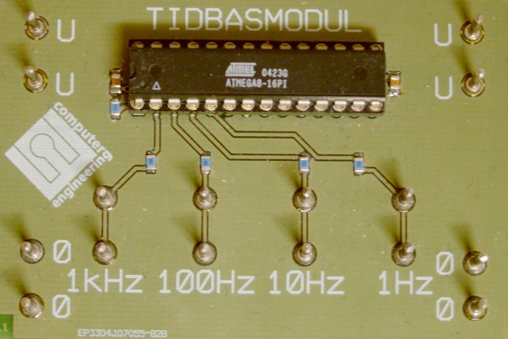 Datorteknik Datablad Tidbas v0.1 Tidbas Tidbasmodulens funktion beskrivs i sin helhet nedan. Tidbasen ger flera utsignaler i form av pulser.