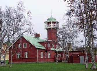 Bolagshotellet uppfördes 1901 efter ritningar av Gustaf Wickman.