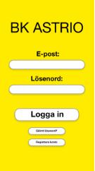 6. Webbprototyp mobil 6.1.2 Registrering Prototypen som följer här under är en mobilanpassad webbprototyp skapad i adobe-xd.