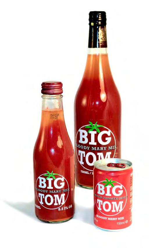 Big Tom tomatjuice En Bloody Mary mix, tillsätt endast spriten, eller inte,