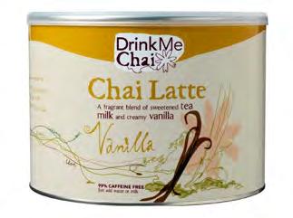 sig snabbt i såväl vatten som mjölk. Drink Me Chai är Fairtrade märkt. Art.