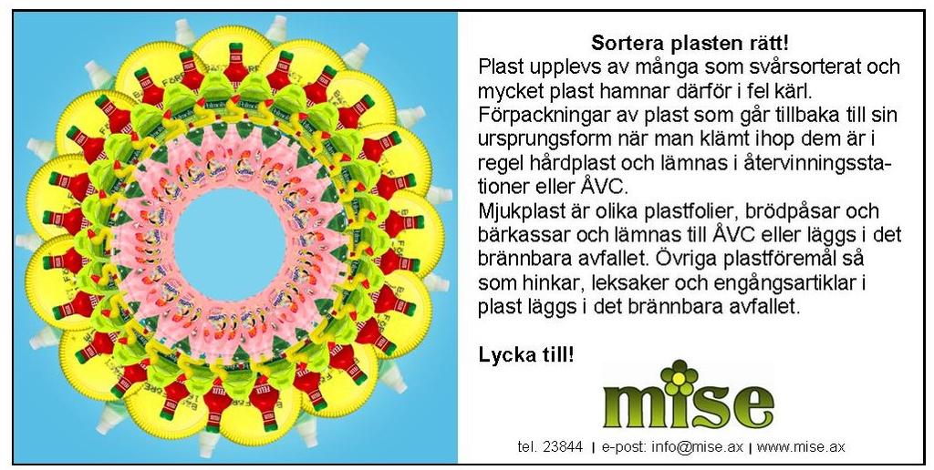 Nästa infoblad utkommer måndagen den 1:a december Om du vill ha med något i infobladet skicka e-post till: infobladet@lumparland.ax eller ring tel.