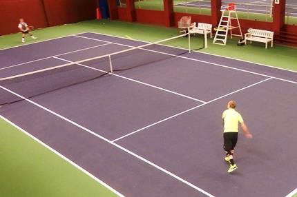 Glenns tredje fördelsboll lyckades han i