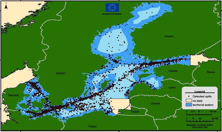 4 Bakgrund Östersjön är ett viktigt övervintringsområde för många havsfågelarter.