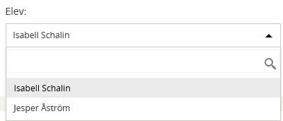 Om du har flera barn väljer du först vilket barn det gäller. Välj sedan Ny frånvaroanmälan. Vid frånvaro del av dag markera checkboxen Del av dag.