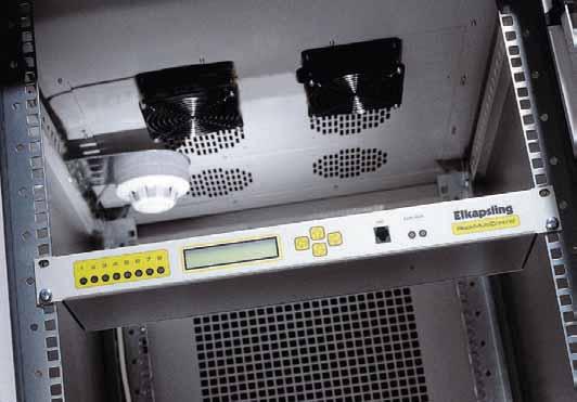 0690-76 30 00 SKÅPÖVERVAKNING RMC LARMKANALER DISPLAY MED PC OCH MENYKNAPPAR NÄTVERK RMC Elkapslings RMC-Rack Multi Control är ett komplett system för övervakning av nätverks- och serverskåp.