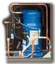Vevhusvärmare som Elektronisk expansionsventil Kylbatteri med stor värmeväxlaryta tillverkad i koppar med hydrophiliclameller i aluminium för att minska risken att föra med kondensat ut i