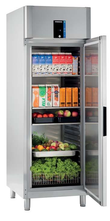 Tel. 0156-48 40 Inventus koersiella kylskåp och frysar Porkkas nya sortiment av ultraenergieffektiva koersiella kylskåp och frysar för användning i professionella kök samt matlagnings- och