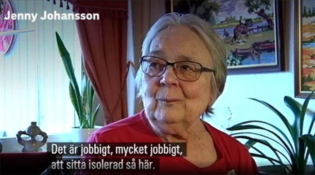 Äldres boende - en aktuell fråga 82-åriga Jenny isolerad i hemmet