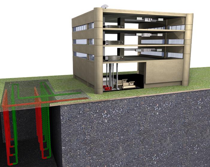 Perfekt för värmepumpsapplikationer Trane AquaStream² CGWN vätska/vatten-värmepumpar kombinerar den senaste tekniken i segmenten mellan 200 till 600 kw för att uppfylla marknadsbehoven för de flesta