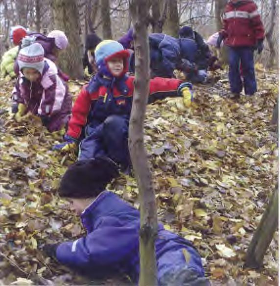 GRONA FAKTA 4/2003 Skolgården - språngbräda till naturen Att vara ute i skolan förbättrar ekvernas motorik, gör dem öppna, glada och nyfikna, stärker deras självförtroende och koncentrationsförmåga