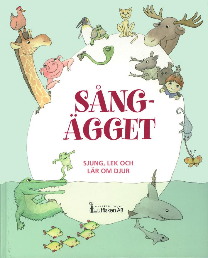 Över 200 sidor med vackra och underfundiga illustrationer i färg. Många lek- och dansförslag, samt grepptabeller för gitarr. Inb.