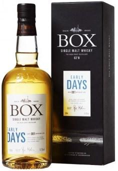 1. Box, Early Days Vi börjar med svensken. Ett namn man inte hört. En riktig blekfis! Box Utan tvekan mycket naturlig, inget bjäfs med sherrytoner, blommighet, sötma eller torkad frukt!