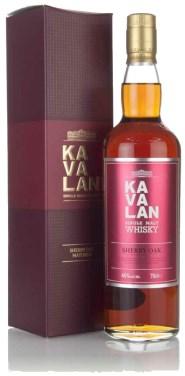 2. Kavalan, Sherry Oak Nu snackar vi läcker maltwhisky, tycker protokollföraren! Härlig sötma och arom från någon sorts fat. Då morras det på andra ställen i soffan.