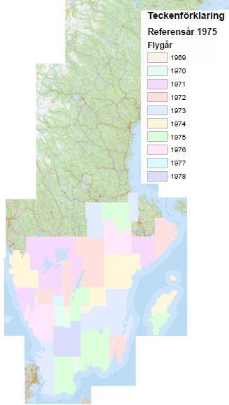 Historiska ortofoton Öppna data från 1 september 2017 Visningstjänst från 20 mars 2018