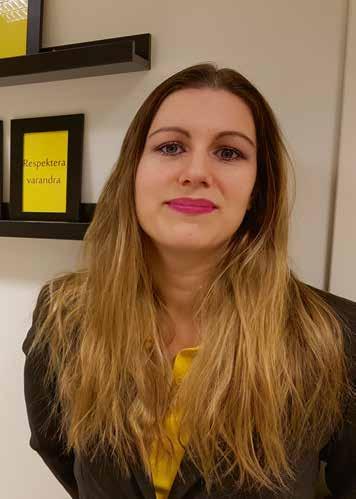 REKRYTERING Alexanderstipendiet En väldigt glad tjej med en väldigt positiv inställning till Finansförbundet.