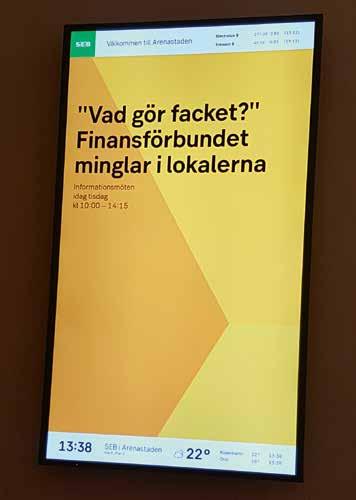 REKRYTERING SEB:s klubb märker ökat intresse för facket Att synas på arbetsplatsen ger fler medlemmar. Den slutsatsen drar SEB:s Henrik Grönvall.