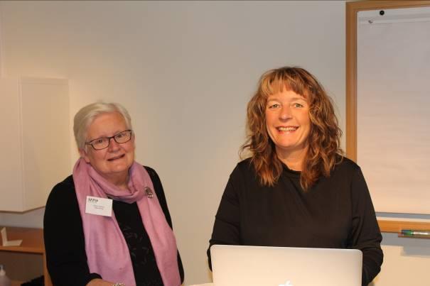 Utbildningsdagarna i Jönköping Här har vi två glada styrelsemedlemmar på plats i Jönköping! Monica Axelsson och Maria Olsson har koll på läget!